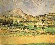 Paul Cezanne, La Montagne Sainte-Victoire vue du chemin de Valcros